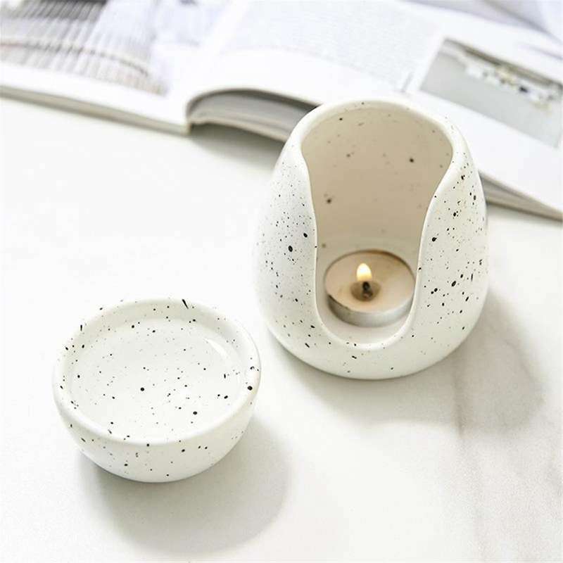 Essential Oil Burner Ceramic Candle Warmer Burner Ceramic Oil Diffuser Tea Light Holder Tea Light Ar