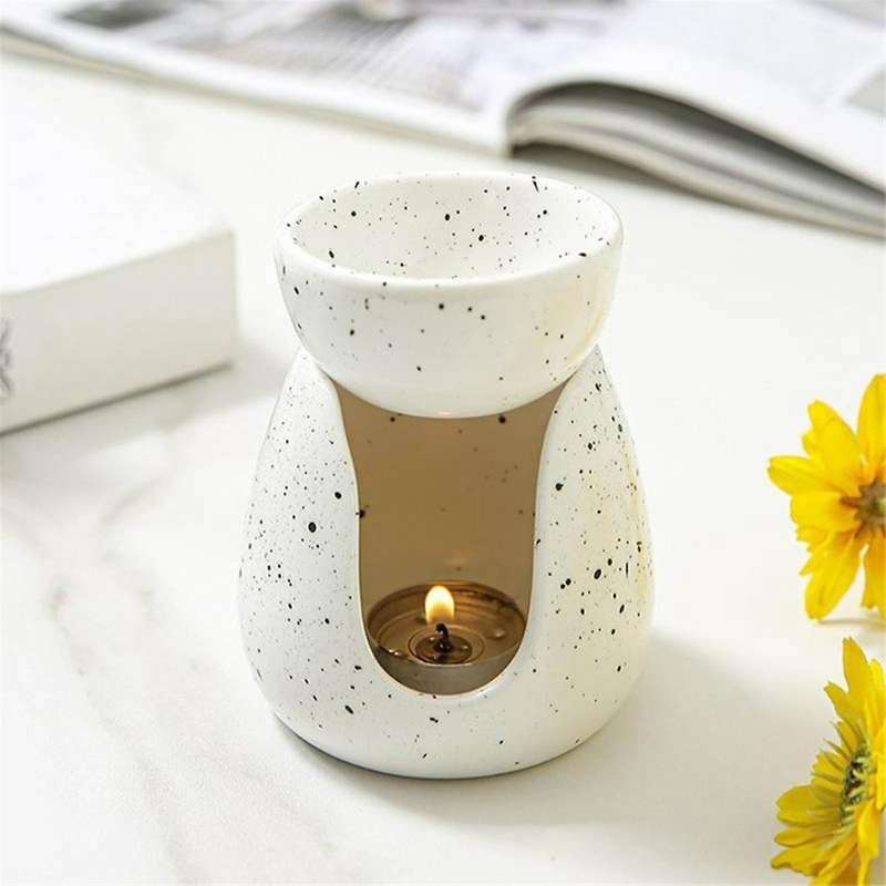 Essential Oil Burner Ceramic Candle Warmer Burner Ceramic Oil Diffuser Tea Light Holder Tea Light Ar