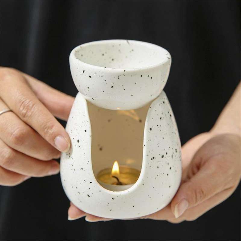 Essential Oil Burner Ceramic Candle Warmer Burner Ceramic Oil Diffuser Tea Light Holder Tea Light Ar