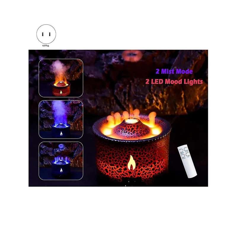 Essential Oil for Volcano Diffusers 360ml Unique Flame and for Volcano 2 Mist Mode Humidifiers Us P