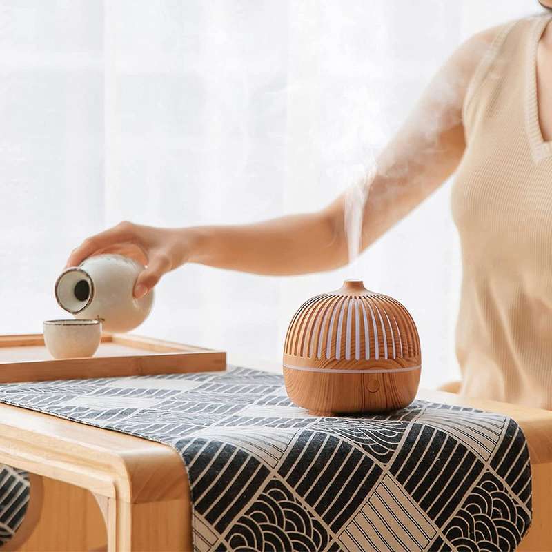 Essential Oil Diffusers,180Ml Aroma Diffsuer for Essential Oil Small Diffuser Humidifier 7Colorful L