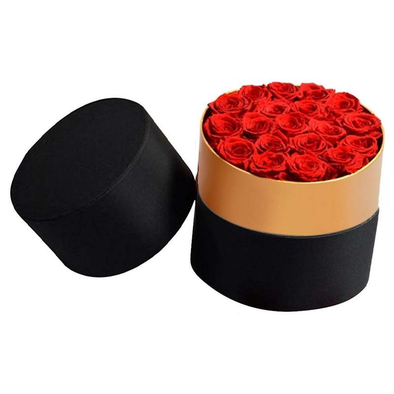Eternal Rose in Love Box Preserved Real Flowers with Box Set Best Mother'S Day Gift Romantic Valenti