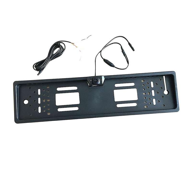 EU European Car Wifi License Plate Frame Wireless Rear View Camera Waterproof Reverse Backup Camera