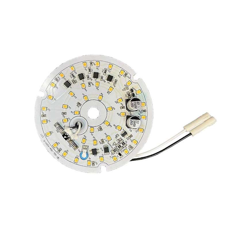 ETL Ceiling Fan Ceiling Light LED Module SCR Dimmable 18W 120V 100mm 3000K-6000K Monochrome CRI90 wi