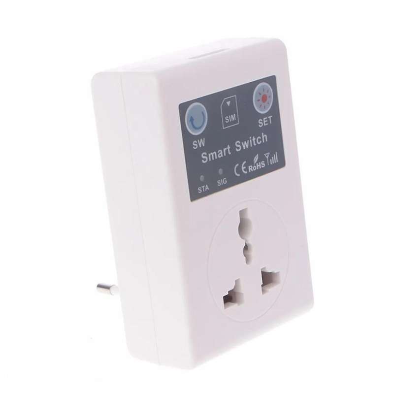 Eu Phone Rc Remote Wireless Control Smart Switch Gsm Socket Power Plug Remote Socket