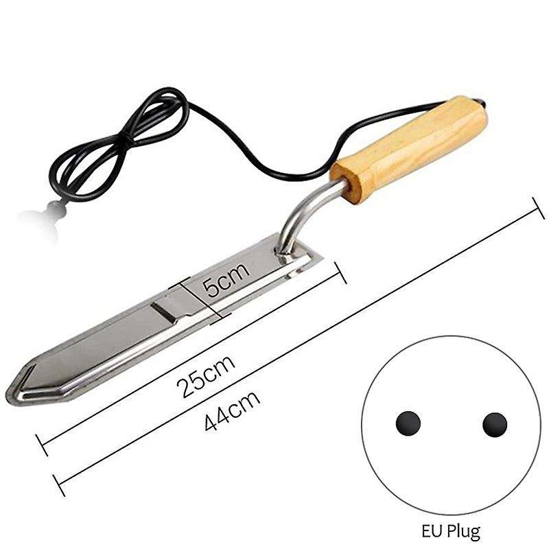 EU Plug AC220V Electric Honey Knife Bee Beekeeping Equipment Electric Heating Handle Wooden Tools Ho