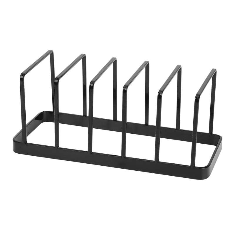 Euro Kitchen Organizer for Plates, Cutting Boards Bakeware Reusable Containers, and Lids Holder Rac