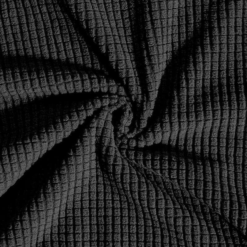 European Lounge Chair Stretch Sofa Cap Charcoal with Thick Sheep Chair Protection Pad Non-Slip Furni