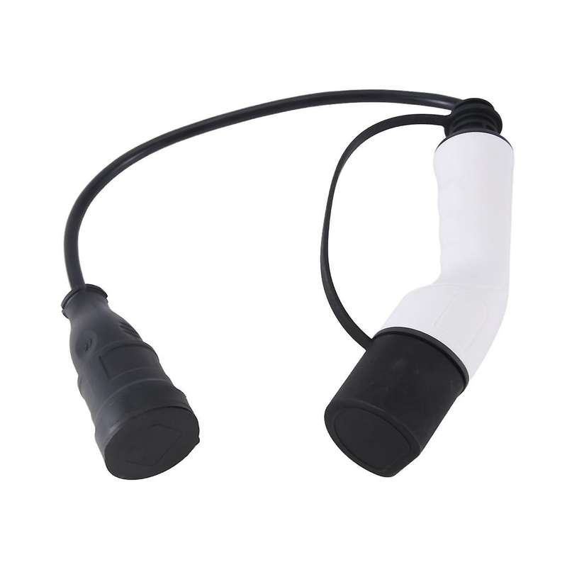EV Connector 16A Type 2 Male Plug to Schuko Socket EV Charging Adapter for EV Charging Station Elect