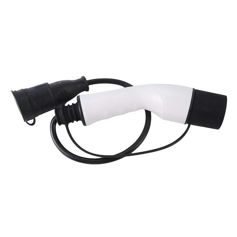 EV Connector 16A Type 2 Male Plug to Schuko Socket EV Charging Adapter for EV Charging Station Elect