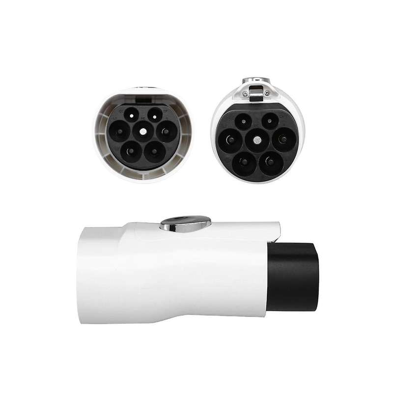 Ev Charger Type2 Car to Gbt Ev Charger Adapter 32a Convertor Type2 Ev Car Charger Adapter