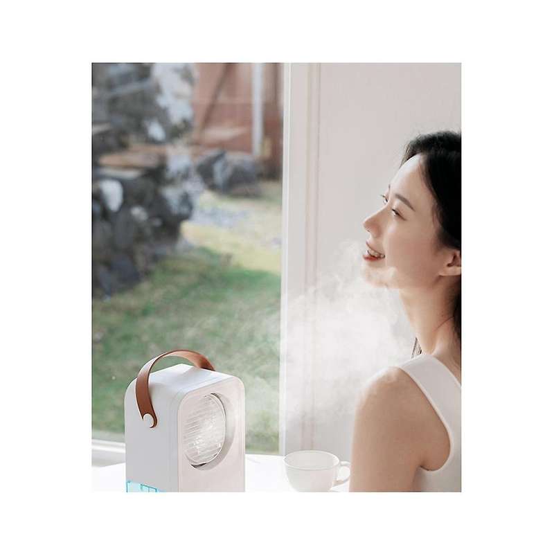Evaporative Air Conditioner Portable Air Cooler,Powerful 4-Speed, Quiet, 650 ML Water Tank,Display