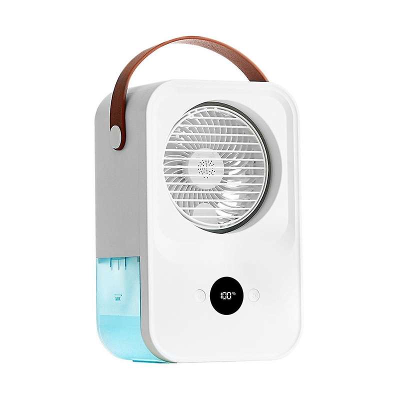 Evaporative Air Conditioner Portable Air Cooler,Powerful 4-Speed, Quiet, 650 ML Water Tank,Display