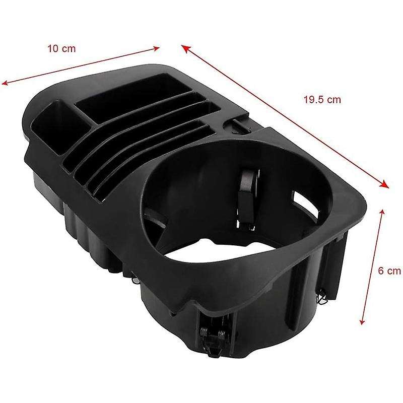 Exact Fit Front Cup Holder Fit Organizer Tray Box for W205 C-Class, X205 GLC-Class, W213 E-Class