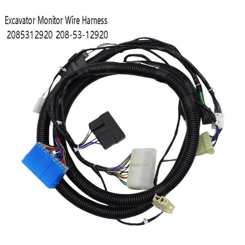 Excavator Monitor Wire Harness Display Wiring Harness for Pc200-7 Pc300-7 Pc400-7 2085312920 208-53-