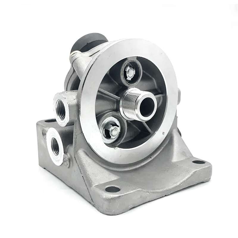 Excavator Parts Hand Priming Pump Fuel Filter Mounting Base for Doosan Dx150-9c Dx200 Dx215-9c Dx260