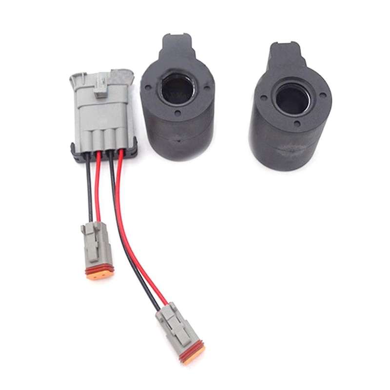 Excavator Solenoid Coil Kit Fits for Case Loader Backhoe 570l 580l 580m 585g 87456900 190443a1 1341