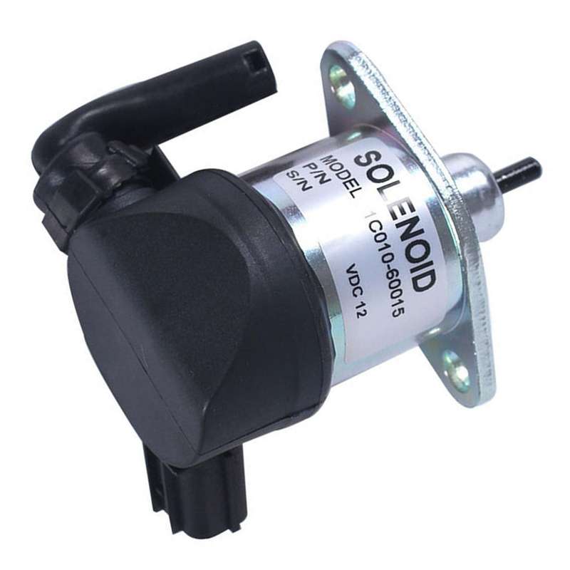 Excavator Solenoid Valve Suitable for 1C010-60015 Flameout Switch Flameout Solenoid Valve