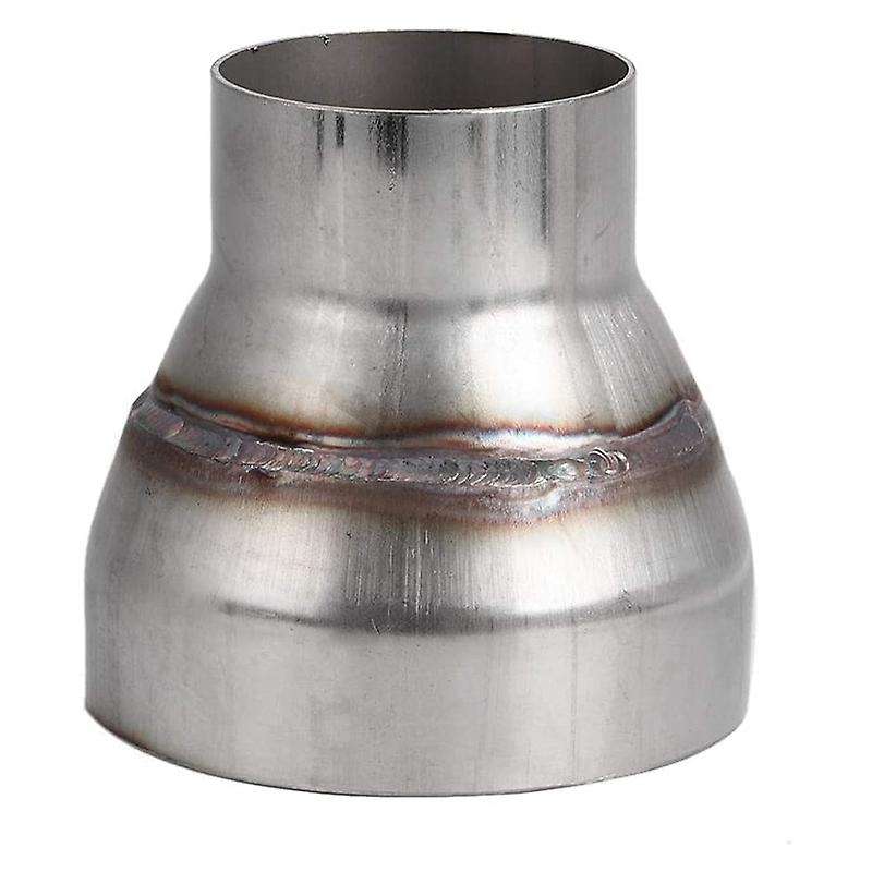 Exhaust Adapter Pipe,2.5-4 Inch Universal Stainless Steel Turbo Exhaust Reducer Adapter Joint Pipe