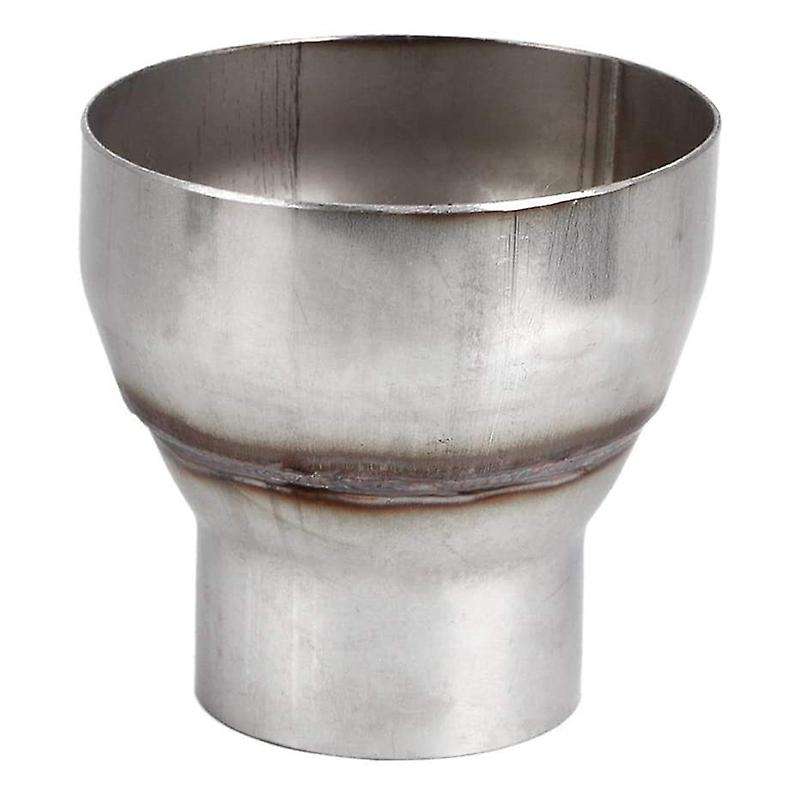 Exhaust Adapter Pipe,2.5-4 Inch Universal Stainless Steel Turbo Exhaust Reducer Adapter Joint Pipe