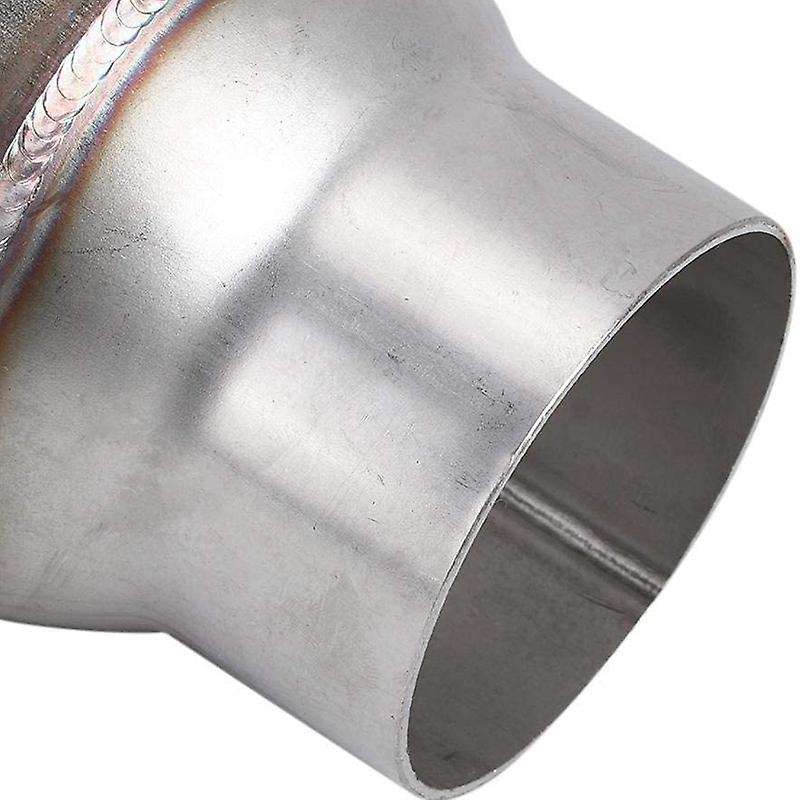 Exhaust Adapter Pipe,2.5-4 Inch Universal Stainless Steel Turbo Exhaust Reducer Adapter Joint Pipe