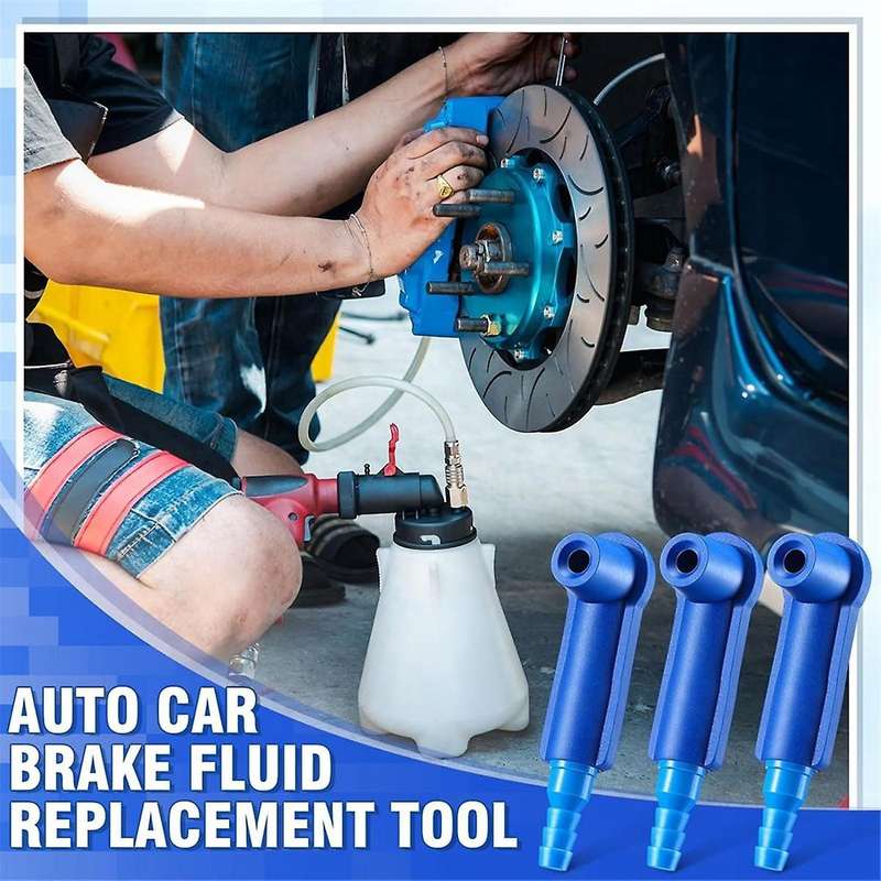 Exchange Tool Connector Brake Bleeding Kit 20pcs Car Oil Bleeder Pump Exchange Adapter Pumping Pipe