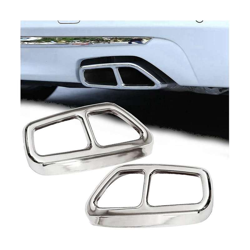 Exhaust Cover Modification Tailpipe Trim Cover Muffler Tail Frame Car for 5 Series G30 2017-2019
