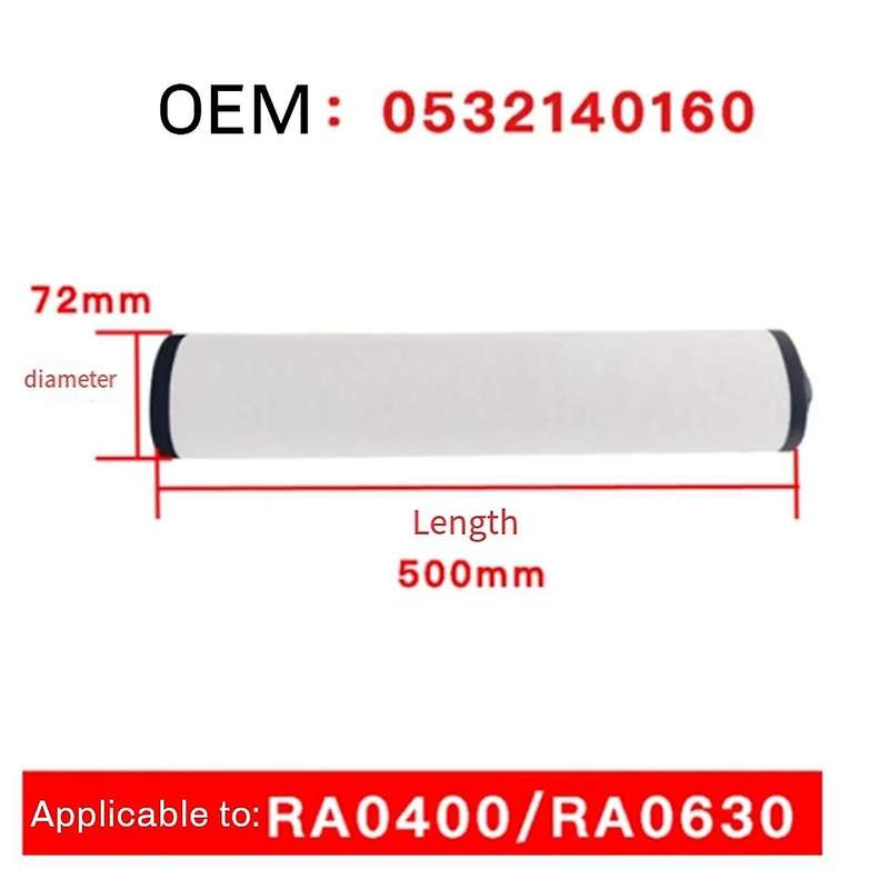 Exhaust Filter Elements Oil Mist Separator Filter 0532140160 Oil Separator for RA400-630 RA1600D Vac