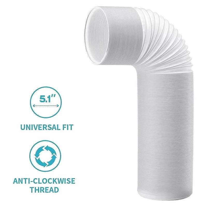 Exhaust Hose 130 mm,Exhaust Hose for Conditioning,PVC Hose, Conditioning Pipe, Ventilation Hose, Re
