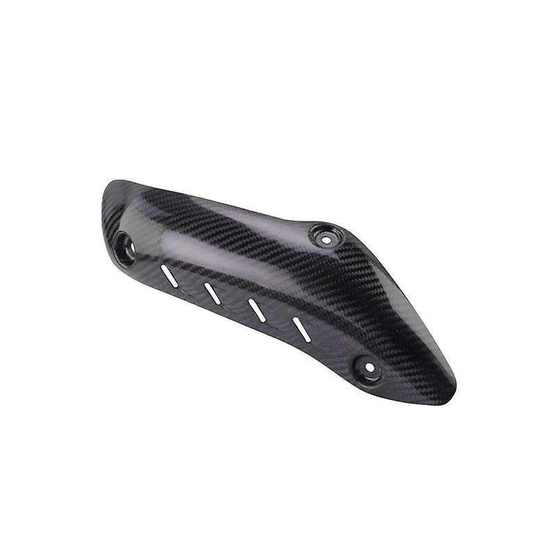 Exhaust Link Pipe Cover Carbon Fiber Anti-scald Cap Heat Proof for Monster 821 1200s R