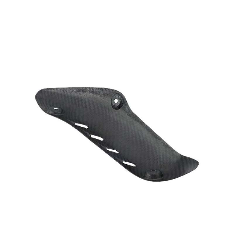 Exhaust Link Pipe Cover Carbon Fiber Anti-scald Cap Heat Proof for Monster 821 1200s R
