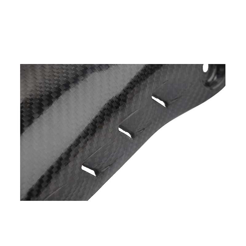 Exhaust Link Pipe Cover Carbon Fiber Anti-scald Cap Heat Proof for Monster 821 1200s R