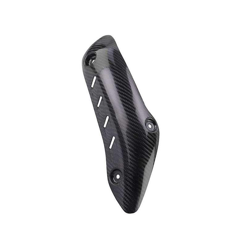 Exhaust Link Pipe Cover Carbon Fiber Anti-scald Cap Heat Proof for Monster 821 1200s R
