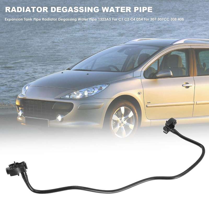 Expansion Tank Pipe Radiator Degassing Water Pipe 1323a5 for C1 C2 C4 Ds4 for 307 307cc 408