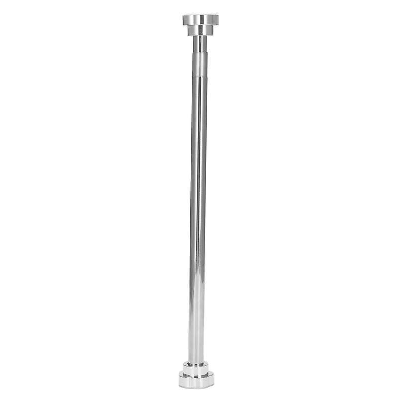 Extendable Clothes Drying Pole Stainless Steel Shower Curtain Rod Retractable Spring Tension Rod for