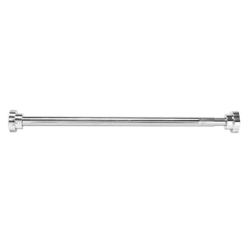 Extendable Clothes Drying Pole Stainless Steel Shower Curtain Rod Retractable Spring Tension Rod for