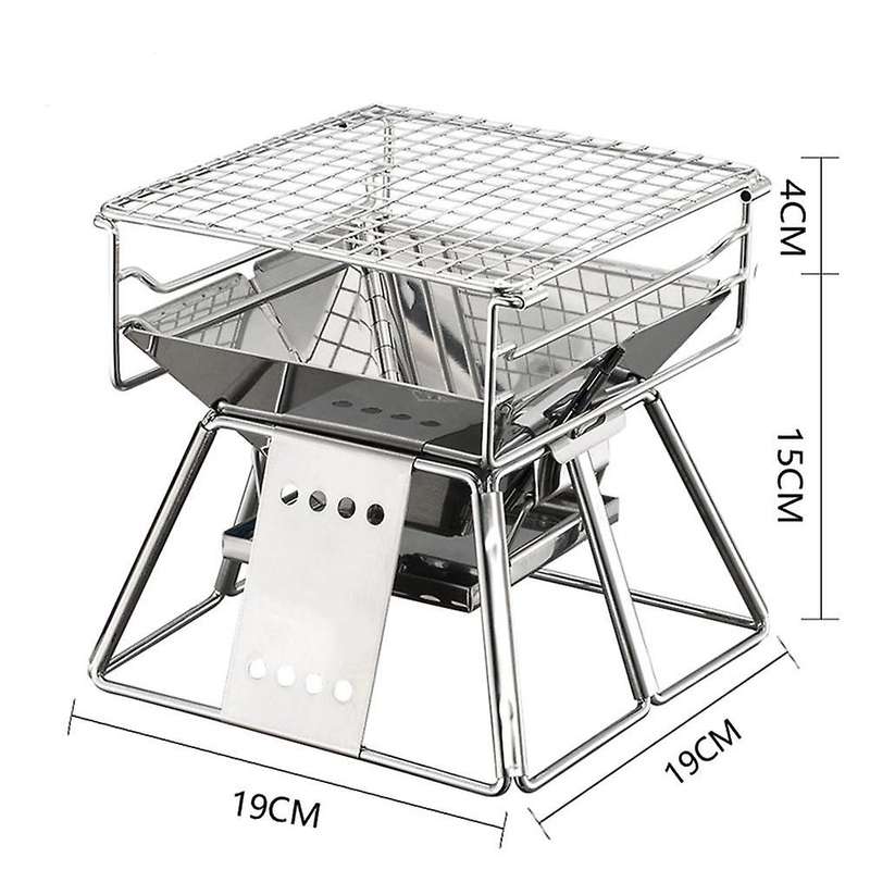 Exquisite Portable Stainless Steel Bbq Oven Set Bbq Grill for Outdoor Small Barbecue