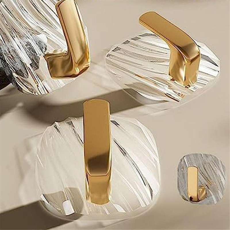 Exquisite Punch-Free Light Luxury Small Hook, Free Light Luxury Small Hook, Adhesive Hooks, Heavy Du