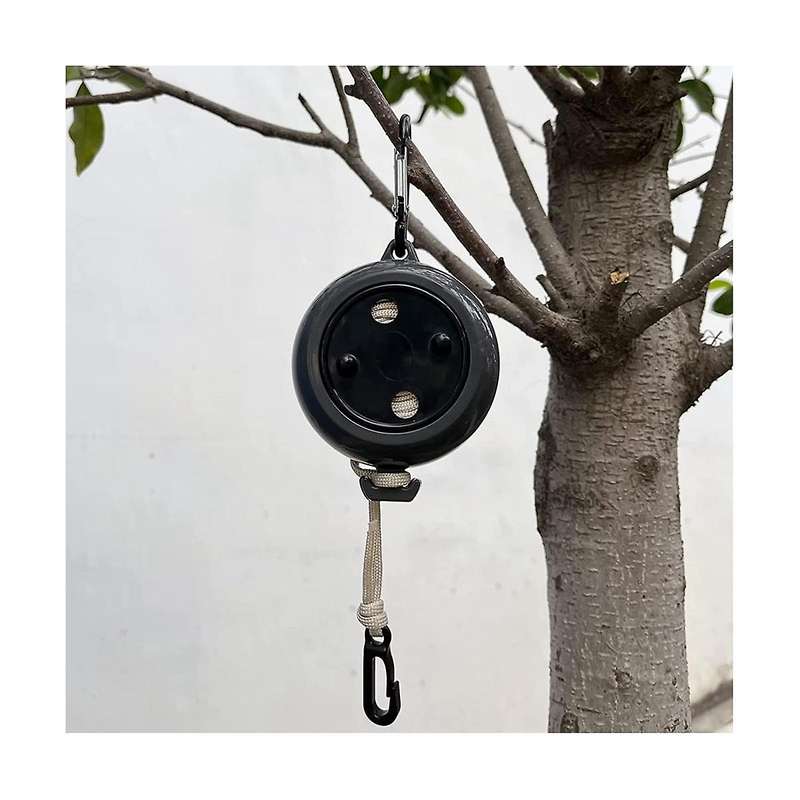 Extendable Clothes Line, 8 M Retractable Clothes Line, Dryer, with 10 Fixed Buckles and 20 Clothes