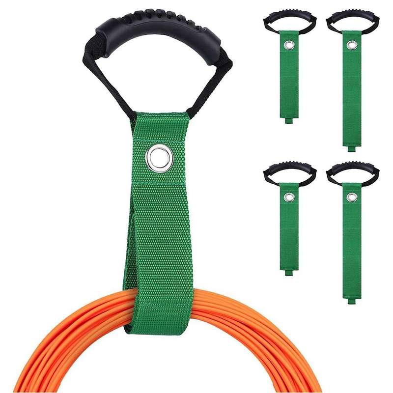 Extension Cord Strap, Storage Belt with Handle 4 Pack Straps, Holder, Organizer, Storage, Keeper, Ho