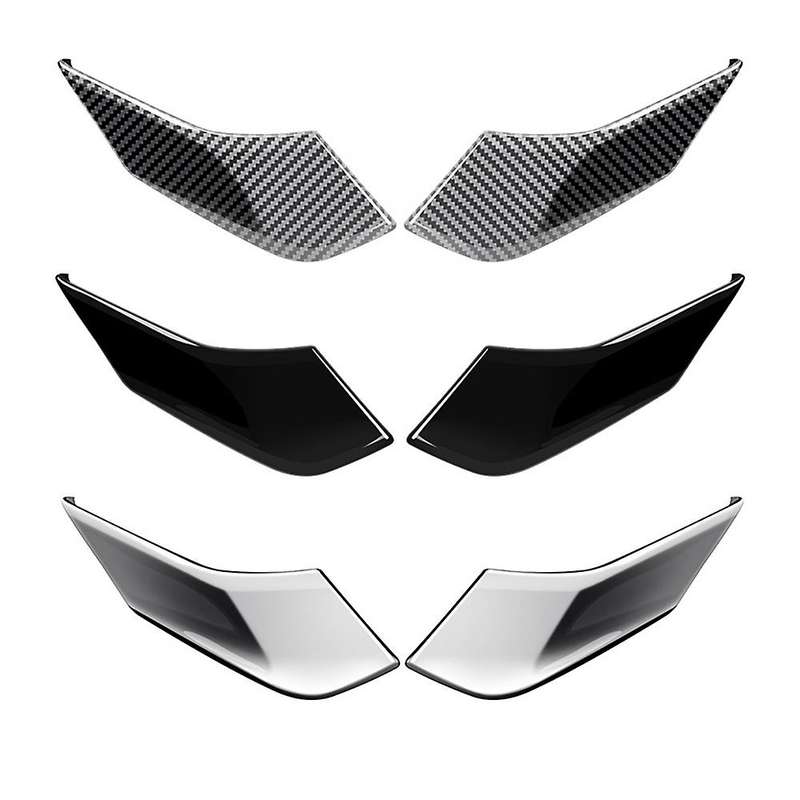 Exterior Chrome Silver a Pillar Front Side Window Panel Cover Trim Garnish for Corolla Cross 2021 2