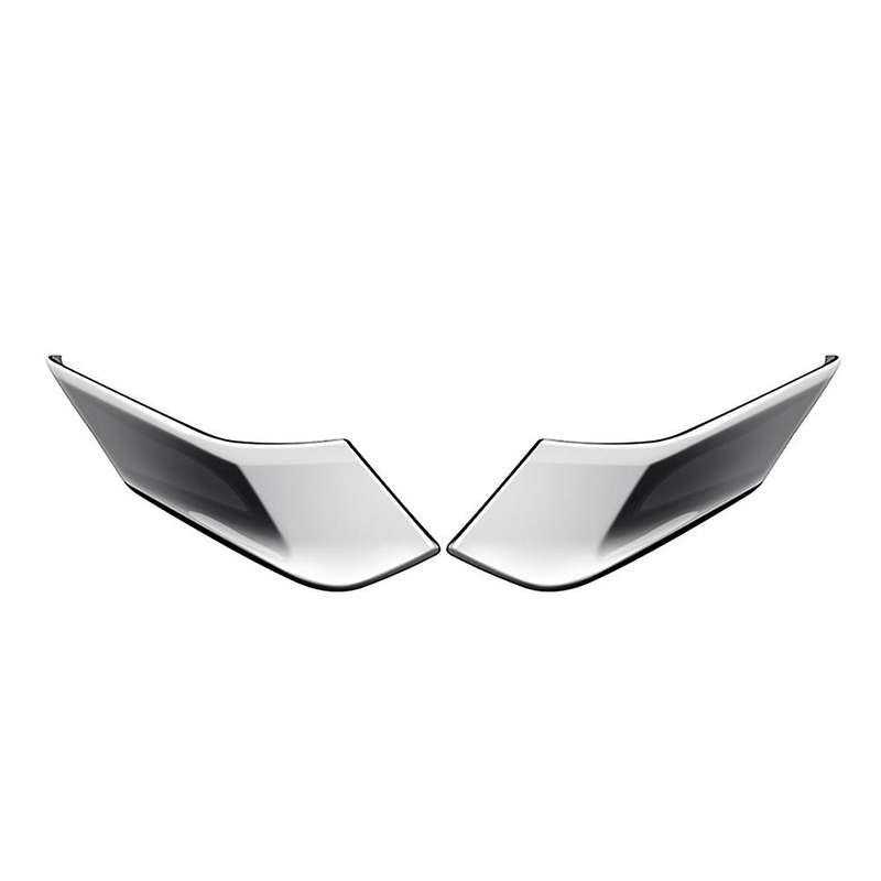 Exterior Chrome Silver a Pillar Front Side Window Panel Cover Trim Garnish for Corolla Cross 2021 2