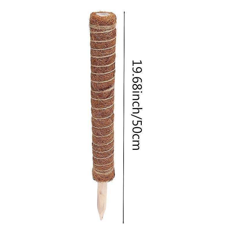 Extended Coir Moss Pole, Poles Coconut Fibre Support Stake, Plant Support Pole 6pcs