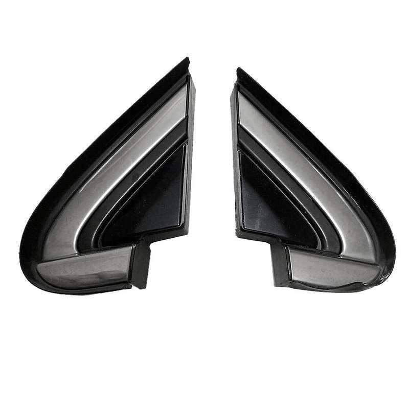 Exterior Pillar Corner Garnish Side Rearview Mirror Triangle Plates Trim for -v 2007-2011 Car Acces