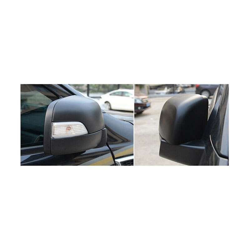 Exterior Rear View Mirror Cover Trim Black for 2012-2020