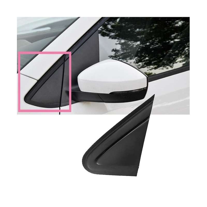 Exterior Wing Triangle Cover Rearview Mirror Trim for 4 9n Sedan 2007 2009 2010 6q0853273a 6q085327