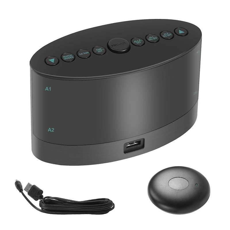 Extra Loud Alarm Clock with Wireless Bed Shaker,vibrating Dual Alarm Clock for Heavy Sleepers, Deaf