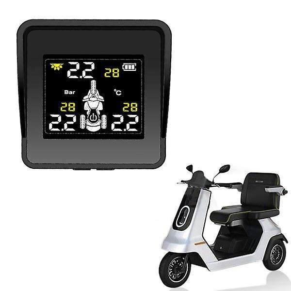 External Sensors TPMS Tricycle Waterproof Motorcycle Real Time Tire Pressure Monitoring System Wirel