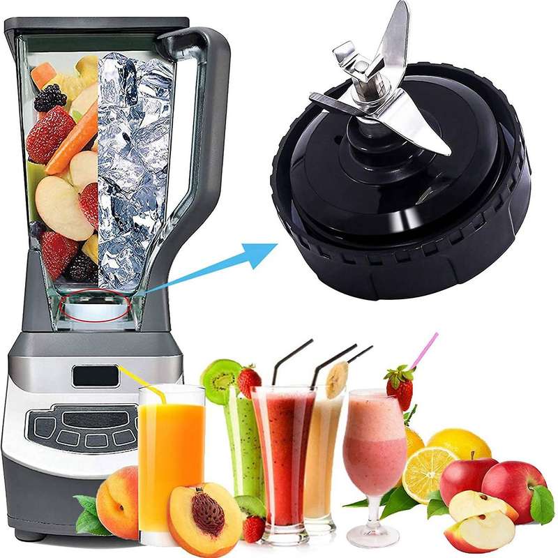 Extractor Blades Replacement Part for Ninjia 16 Oz Blender Cup 6 Fins Blender Blade Compatible with