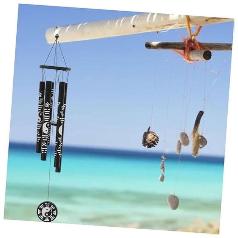 Extra Small Bagua Wind Chime Pendant Chinese Feng Shui Ornament Commemorative Wind Chime Lucky Wind